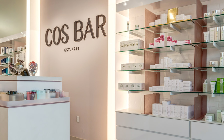 Store Interior Design with product shelves – Cos Bar – Point One Percent