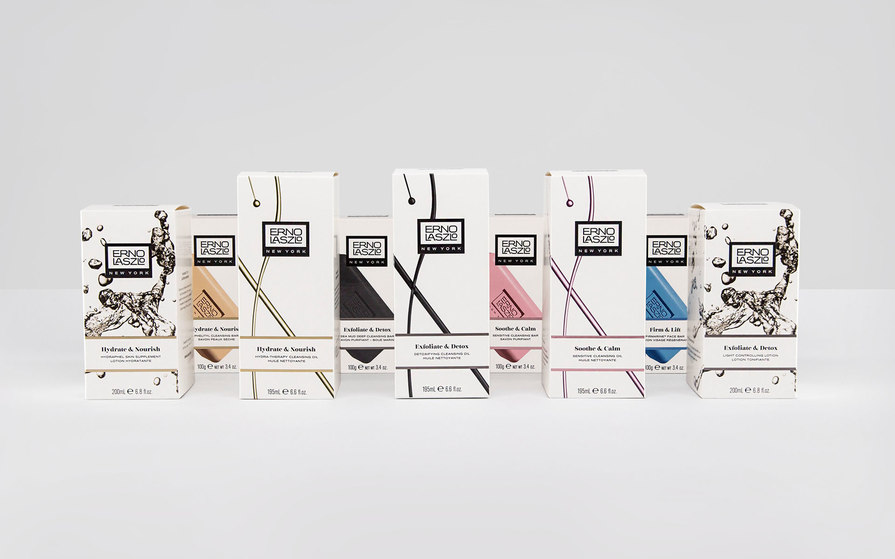concern based beauty packaging design – Erno Laszlo – Point one percent
