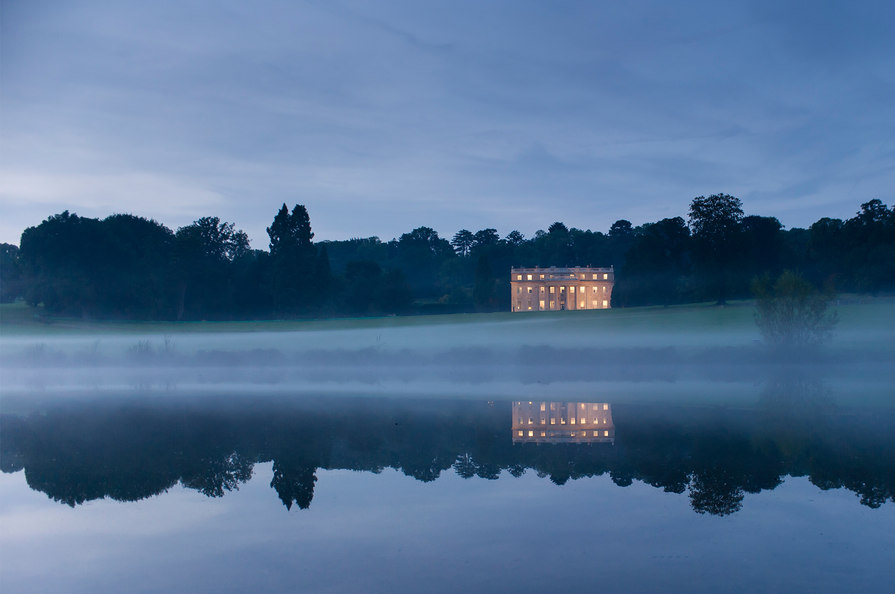 benham park mansion at dawn – Savills – point one percent