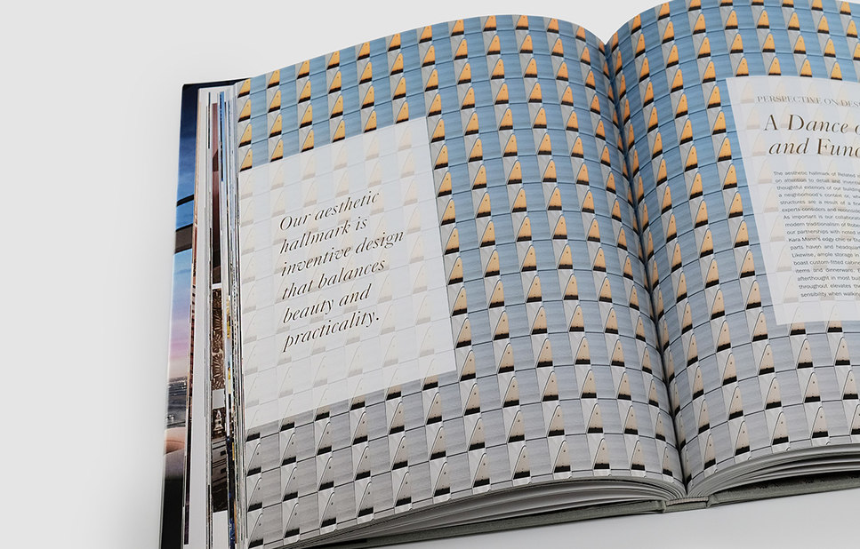interior pattern spread in coffee table book – Related – point one percent