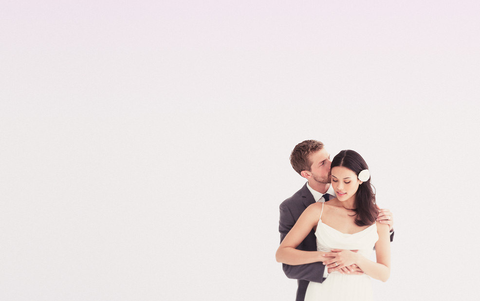 groom kissing bride on forehead – Everband – Point one percent