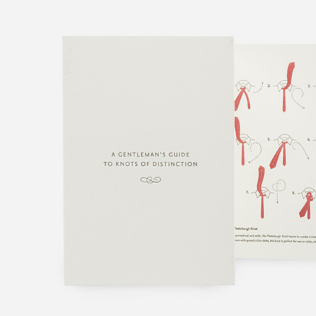 Hermes tie tying steps and guide – Easyjet – Point one percent