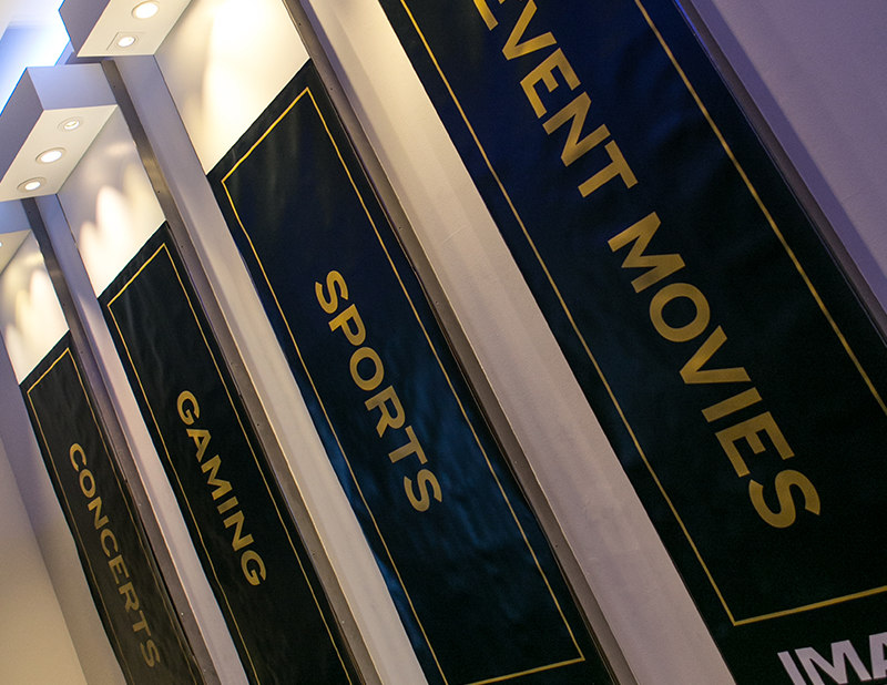 event design – IMAX Private Theatre – point one percent