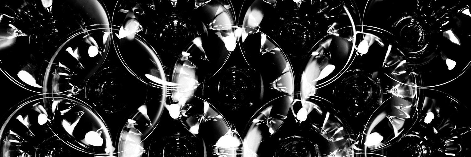 stacked glass pattern – Purity Vodka – point one percent