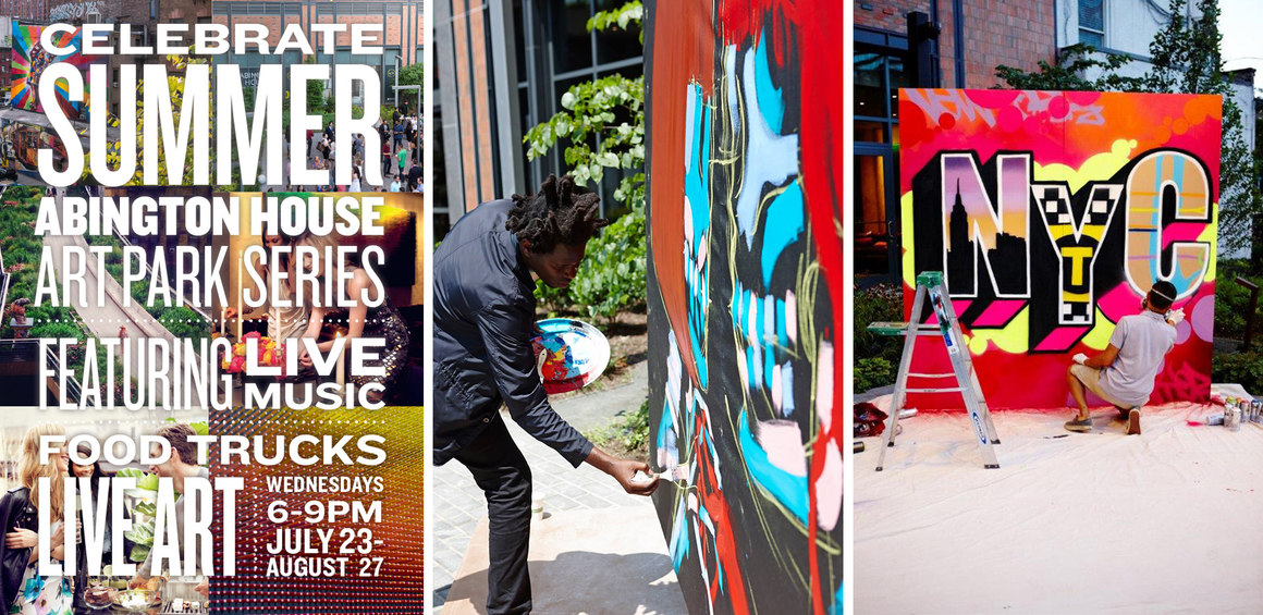 Summer Art Park Series – Abington House – Point One Percent