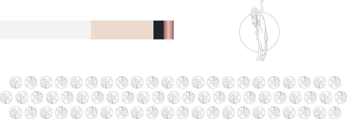 brand board with color, mark and pattern – Cos Bar – Point One Percent